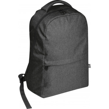 Logo trade promotional gifts image of: rPET backpack RIMINI