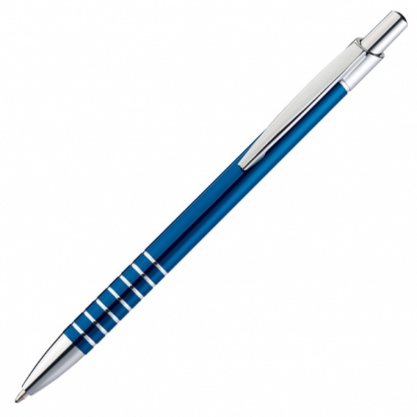 Logo trade promotional gifts picture of: Metal ballpen ITABELA