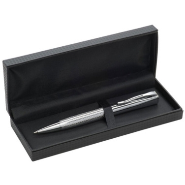 Logo trade promotional merchandise photo of: Metal ballpen CHESTER
