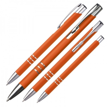 Logotrade promotional giveaway picture of: Metal ballpen NEW JERSEY