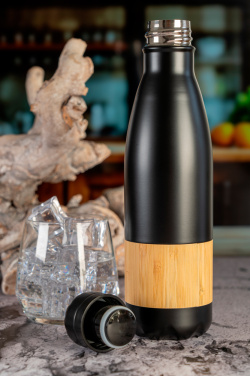 Logo trade business gifts image of: Stainless steel bottle KOBE 750 ml