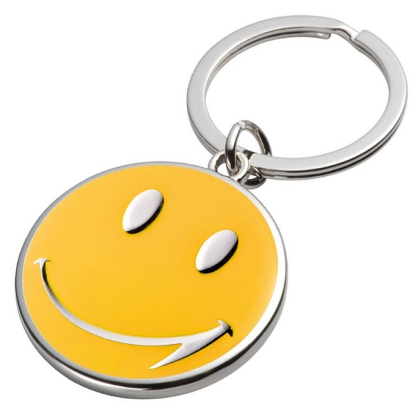 Logo trade promotional merchandise photo of: Keyring SMILE