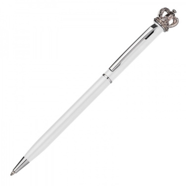 Logotrade promotional giveaway image of: Metal ballpen KINGS PARK