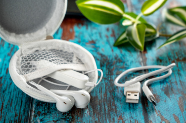 Logo trade advertising products image of: Bluetooth headphones ALTEA