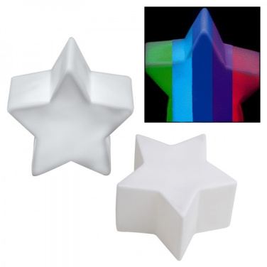 Logo trade promotional merchandise photo of: LED lamp STAR