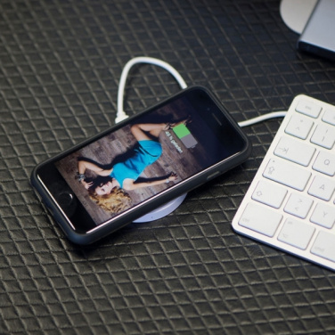 Logotrade promotional giveaways photo of: Induction charger KARTHAGO