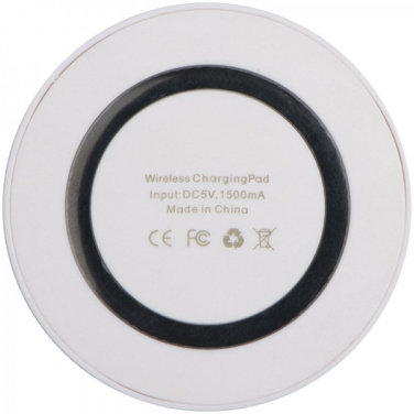 Logo trade business gifts image of: Induction charger KARTHAGO