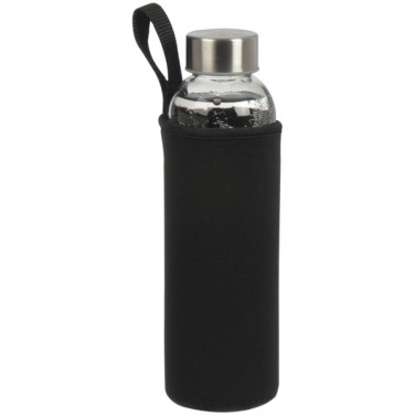 Logo trade promotional gifts image of: Glass bottle KLAGENFURT 500 ml