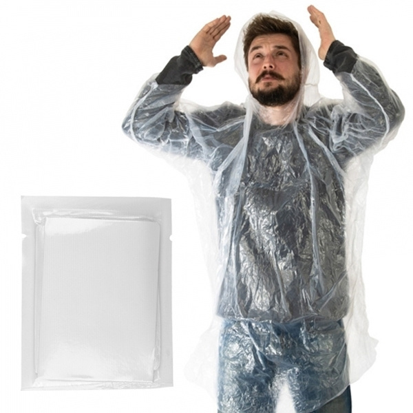 Logo trade advertising products picture of: Rain poncho GREAT FALLS
