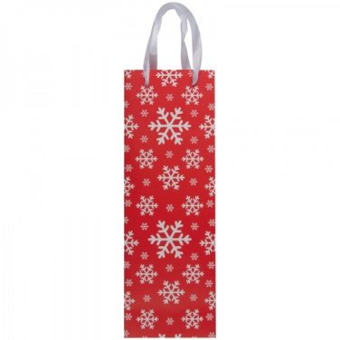 Logotrade corporate gift image of: Wine bag in Christmas design LAPLAND