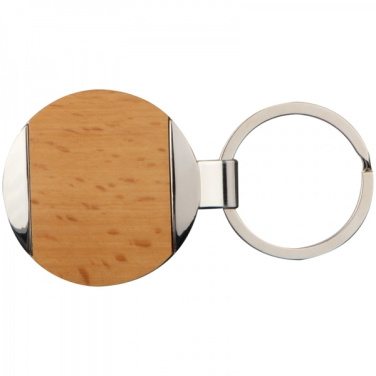 Logotrade promotional products photo of: Wooden keyring LANGHAUS