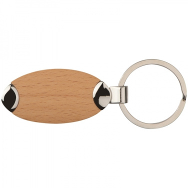 Logotrade promotional merchandise picture of: Wooden keyring BALTRUM