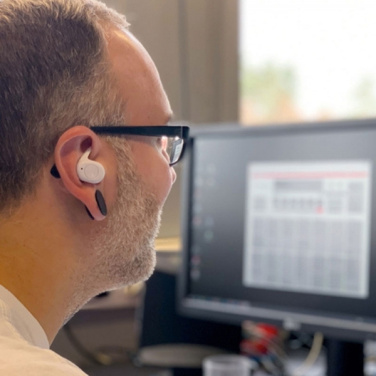 Logotrade promotional giveaway picture of: In-ear headphones WARSAW