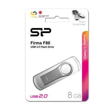 Logo trade promotional giveaway photo of: Pendrive silicon power F80 2.0