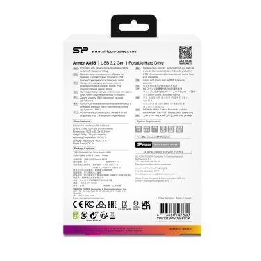 Logotrade business gift image of: Hard Disc Silicon Power Armor A85