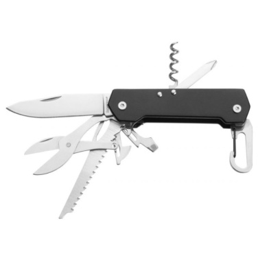 Logotrade promotional product picture of: Pocket knife NEMRUT Schwarzwolf