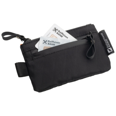 Logo trade promotional items picture of: Trevel wallet ATBARA Schwarzwolf