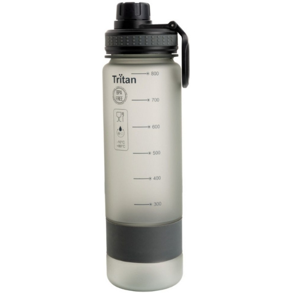 Logotrade promotional merchandise picture of: Drinking Bottle KIBO 800 ml Schwarzwolf