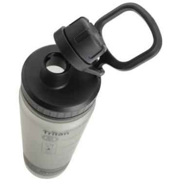 Logo trade corporate gifts image of: Drinking Bottle KIBO 800 ml Schwarzwolf