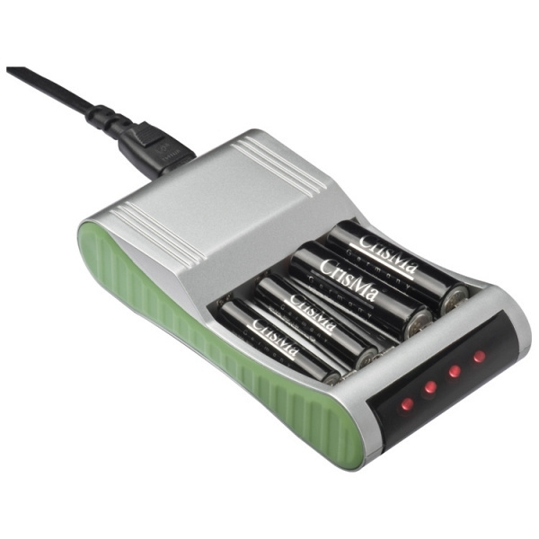 Logo trade promotional products picture of: Battery charger THUNDER BAY