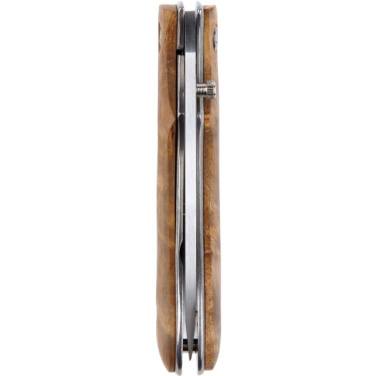 Logo trade promotional gifts image of: Pocket knife JUNGLE Schwarzwolf