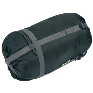 Logotrade corporate gift image of: Sleeping bag KINABALU Schwarzwolf