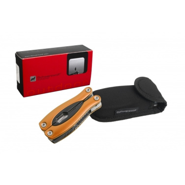 Logo trade business gifts image of: Multitool ARMADOR NEW Schwarzwolf