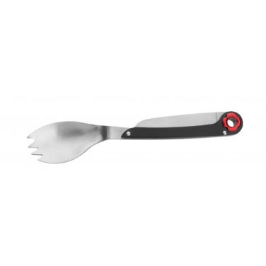 Logo trade advertising products image of: Multifunctional spoon LATEMAR Schwarzwolf