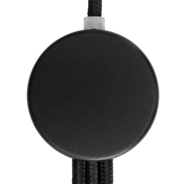 Logo trade business gift photo of: 3in1 long cable with elighted logo for engraving, W201TG