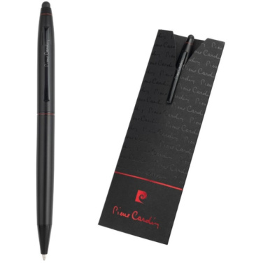 Logotrade promotional giveaway image of: Metal ballpoint pen, touch pen RENDOME Pierre Cardin