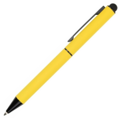 Logo trade promotional products image of: Metal ballpoint pen, touch pen, soft touch CELEBRATION Pierre Cardin