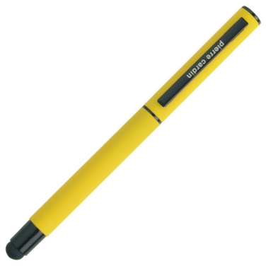 Logo trade promotional giveaways image of: Roller touch pen, soft touch CELEBRATION Pierre Cardin