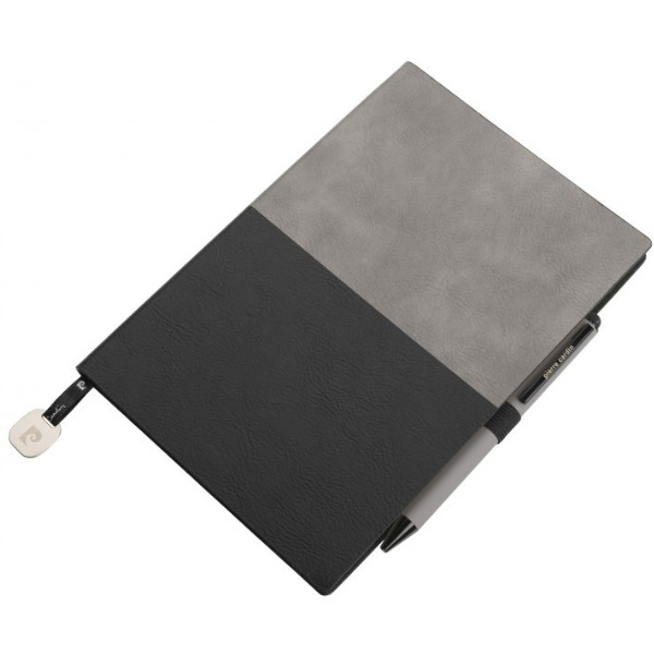 Logotrade promotional merchandise photo of: Notepad A5 & ballpoint pen REPORTER Pierre Cardin