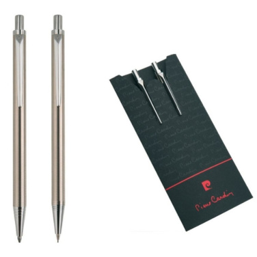 Logo trade promotional merchandise picture of: Writing set ballpoint pen & pencil AMOUR Pierre Cardin