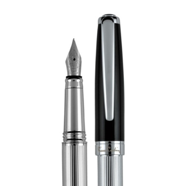 Logotrade promotional gift image of: Writing set ballpoint pen & fountain pen CHRISTOPHE Pierre Cardin