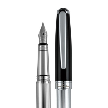 Logo trade promotional gifts picture of: Writing set fountain pen & roller CHRISTOPHE Pierre Cardin