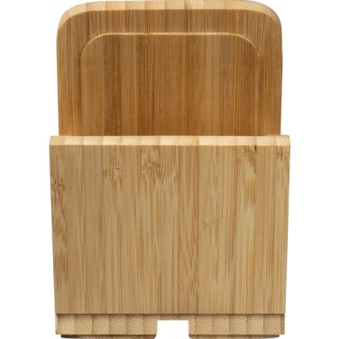 Logo trade promotional merchandise photo of: Desk stand FREDERICTON