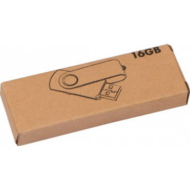 Logo trade promotional items image of: USB stick 16GB TWISTER