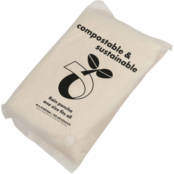 Logotrade promotional merchandise image of: Rain poncho FLEURUS