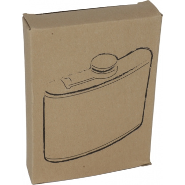 Logo trade promotional gifts image of: Hip flask HOOGSTRATEN 170 ml