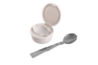 Logo trade advertising product photo of: Food jar CIBUS Schwarzwolf