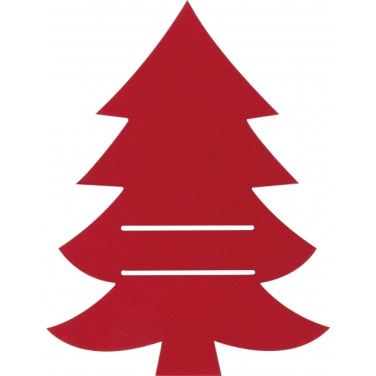 Logotrade advertising product picture of: Cutlery pad in Christmas tree shape DUFFEL