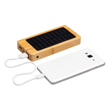 Logotrade business gift image of: Bamboo power bank BAKERSFIELD