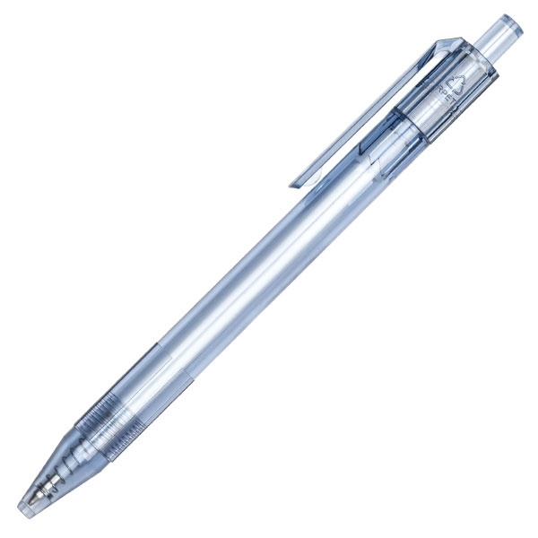Logo trade promotional gifts image of: Transparent ballpen GLASGOW