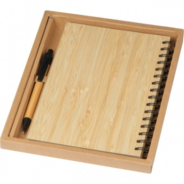 Logo trade promotional products image of: A5 notebook PISA