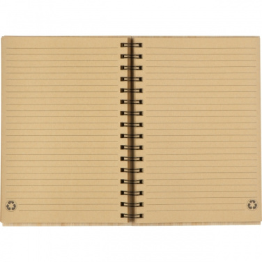 Logotrade promotional giveaway image of: A5 notebook PISA