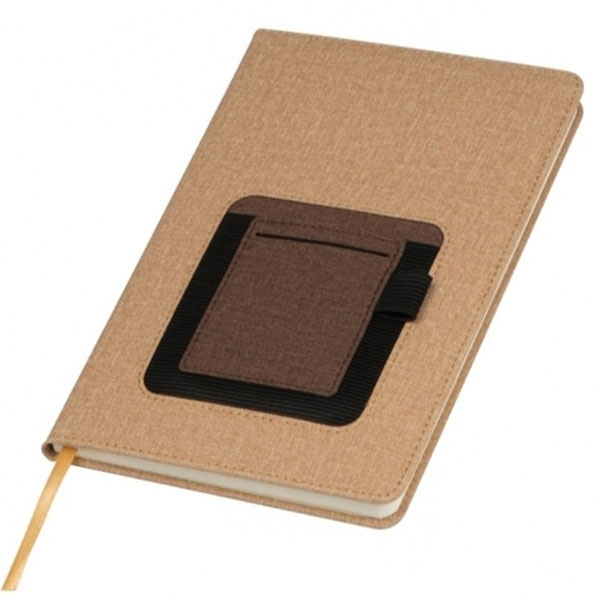 Logo trade promotional item photo of: A5 notebook TILBURG