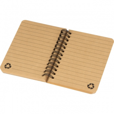 Logo trade promotional product photo of: A6 notebook PHOENIX