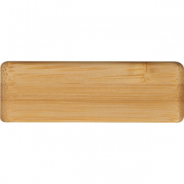 Logo trade promotional giveaways image of: Bamboo smartphone holder SAN SEBASTIAN