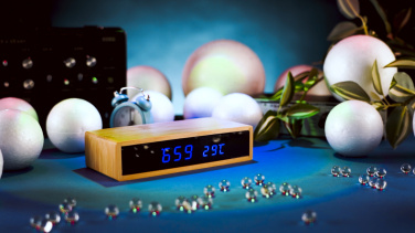 Logotrade corporate gift image of: Desk clock TRONDHEIM